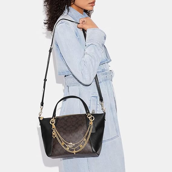 Multi-Layer Gold Decorative Purse Chain with Charms – Fashion Handbag/Shoulder Bag/Crossbody Replacement Strap